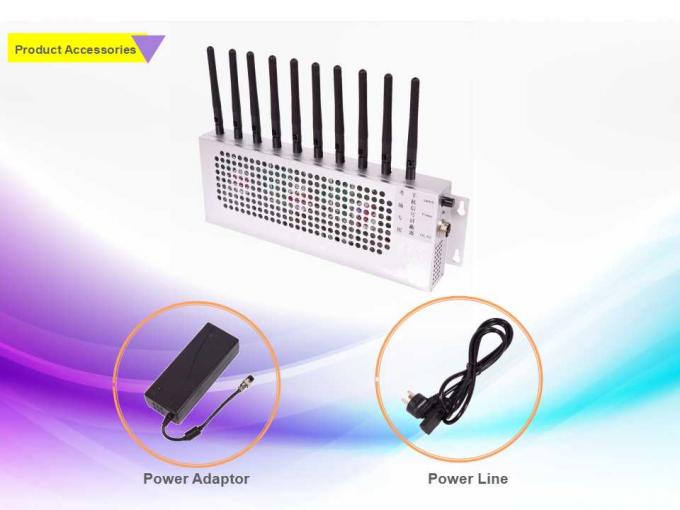 Brouilleur de dresseur de Wifi de pièce d'examen, brouilleur de Wifi de téléphone portable bloquer de 360 degrés