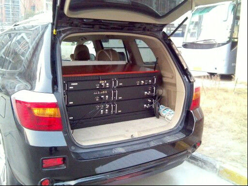 intercepteur actif monté sur véhicule d'interception de téléphone portable d'alimentation de l'énergie 220VAC