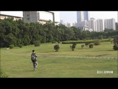 Vidéo fonctionnante d'anti brouilleur portatif de bourdon, bourdon bloquant, bloquant d'UAV