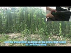 Lampe de poche anti-drone avec fonction d'éclairage puissant