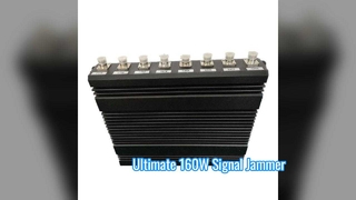 Brouilleur de signal 160W à 8 bandes avec contrôle par écran tactile
